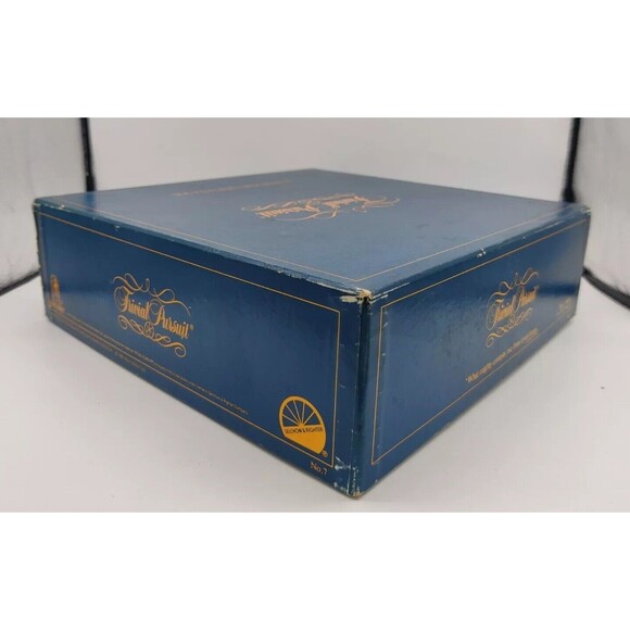 Vintage 1981 Trivial Pursuit Replacement BOX ONLY EMPTY BOX MasterGame Genus Ed. - Picture 2 of 11